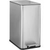 image:imageNINESTARS XZD1088 Step On Trash Can Small Silver